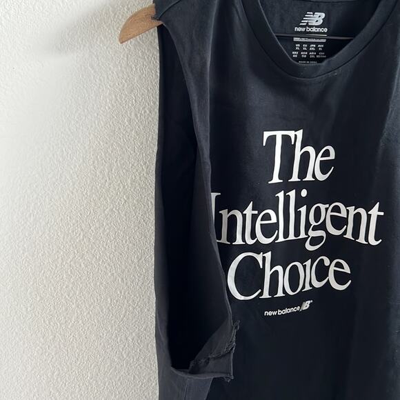 New Balance DIY Muscle Tee The Intelligent Choice Graphic Tank XL - Picture 4 of 7